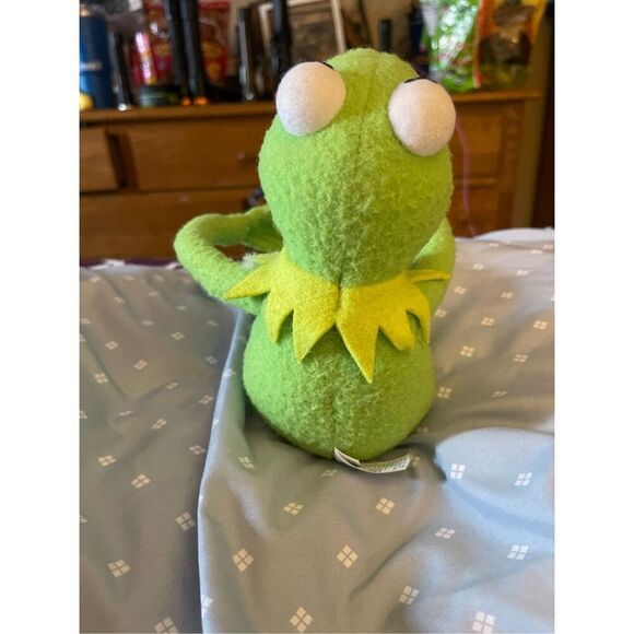 Applause Green Muppets Kermit the Frog Poseable Bendable Plush Toy 14" - Picture 12 of 15